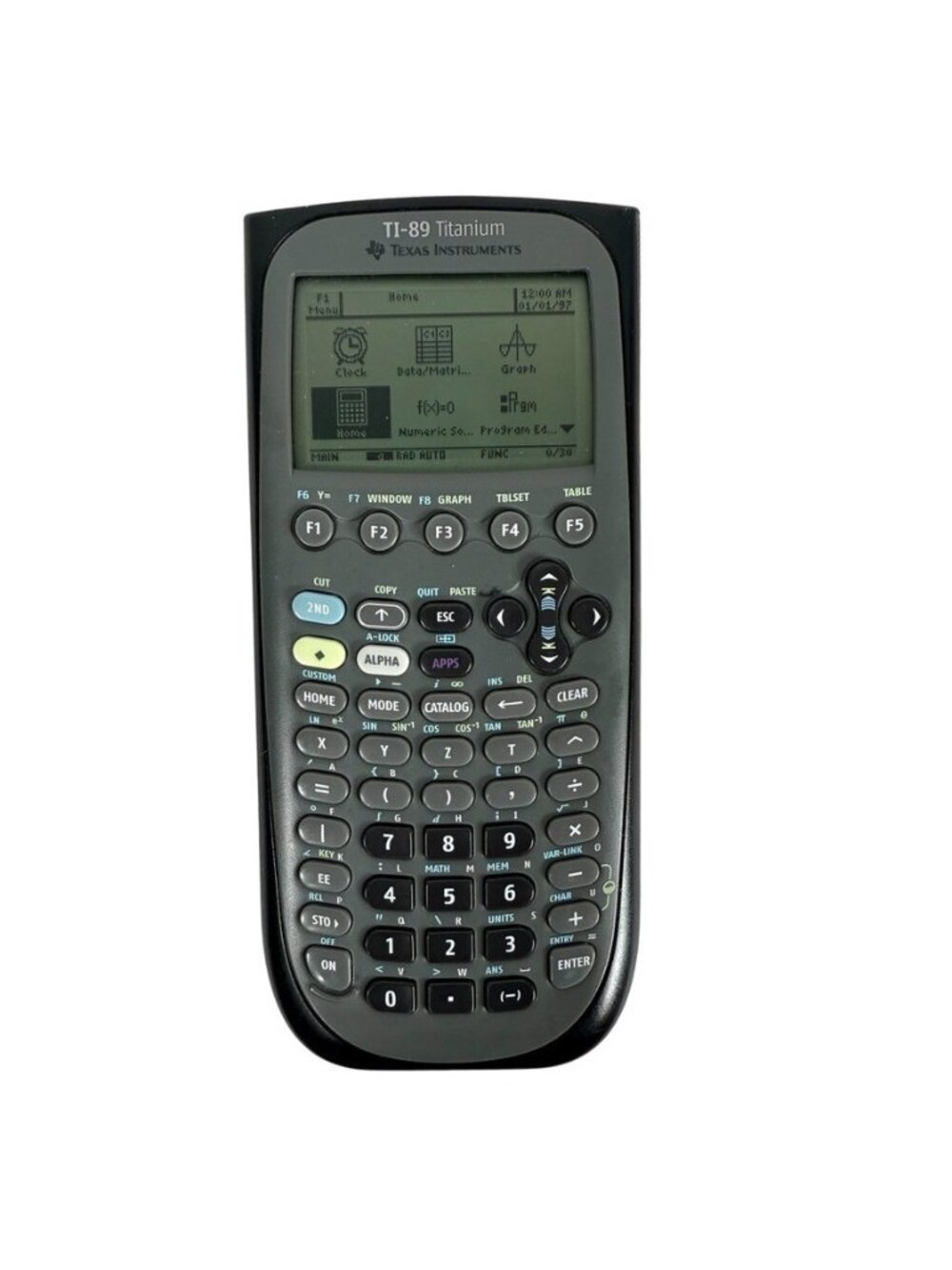 Texas Instruments TI-89 Titanium Graphing Calculator W/ Slide Cover Tested Works